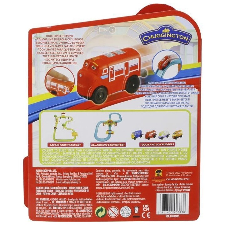 CHUGGINGTON – Jouet Locomotive TOUCH & GO Wilson – Train Miniature