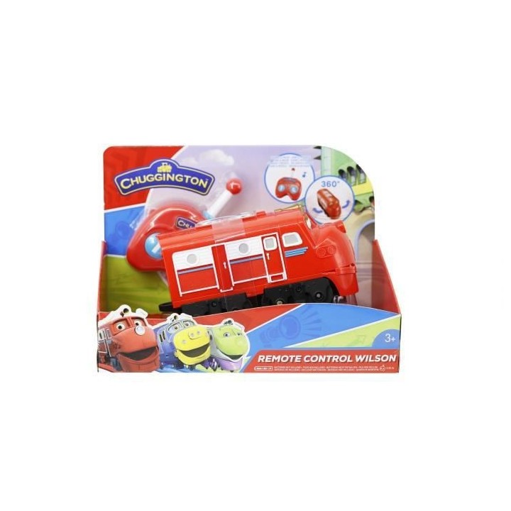 AUER Jouet Locomotive Radiocommandée Wilson avec Fonctions Sonores Ro