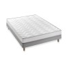 DEKO DREAM Ensemble Memoflex Matelas 160 x 200 cm + sommier - 5 zones et mémoire de forme - 16 cm