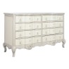 Commode DKD Home Decor 155 x 51,5 x 90,5 cm Blanc Crème Bois de manguier Bois MDF