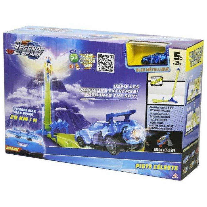 AUER Piste Céleste + 1 Lanceur Turbo Réacteur + Véhicule 29km/h Spa