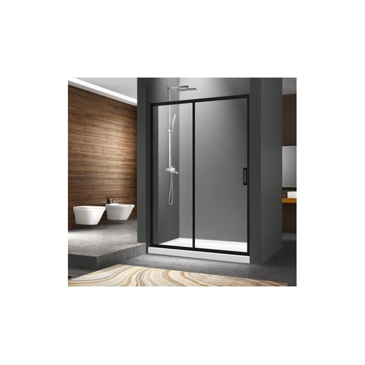 AURYS Pacifique claire 140 Paroi de douche - L140 x H194 cm - Profilé