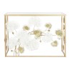 Console DKD Home Decor Blanc Doré Métal Miroir 108 x 37 x 80 cm