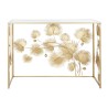 Console DKD Home Decor Blanc Doré Métal Miroir 108 x 37 x 80 cm