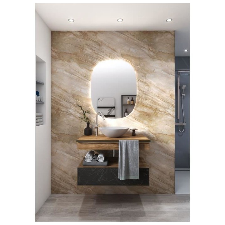 AURYS - Miroir RONDO 895*695 - 4 mm