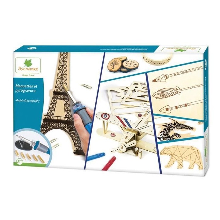 SYCOMORE - LB XL Maquettes et Pyrogravure