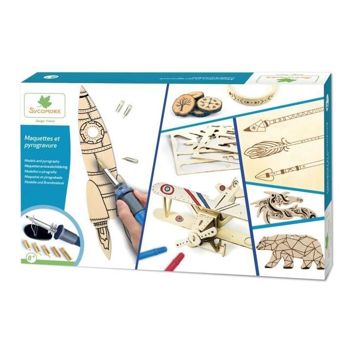 SYCOMORE - LB XL Maquettes et Pyrogravure