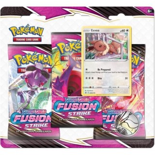 POKEMON - Pokemon Sword & Shield 8: Fusion Strike Booster 3-pack with