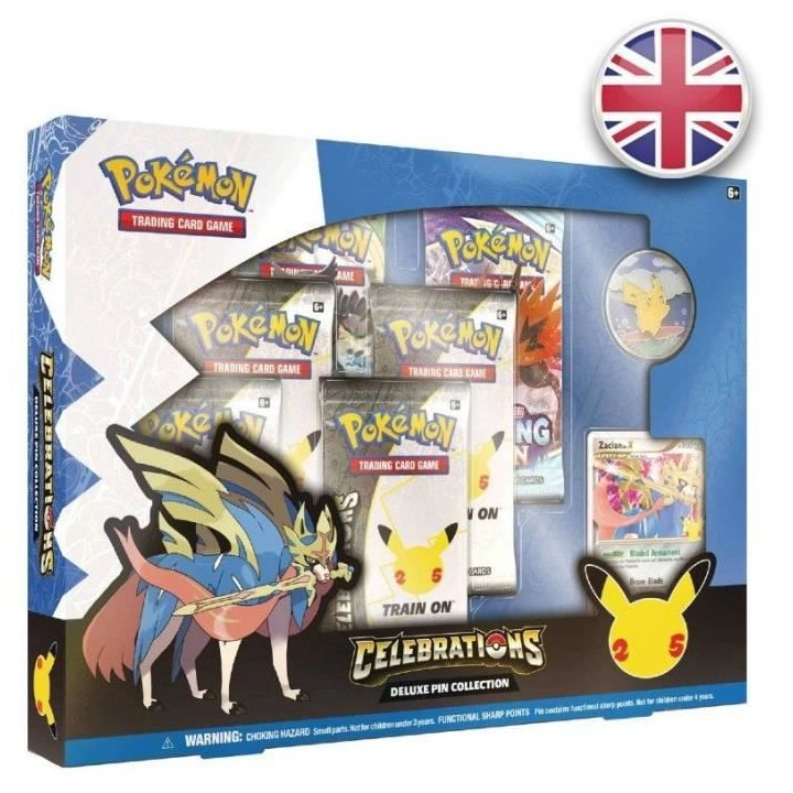 POKEMON - Pokemon Celebrations Deluxe Pin Collection - Version anglais
