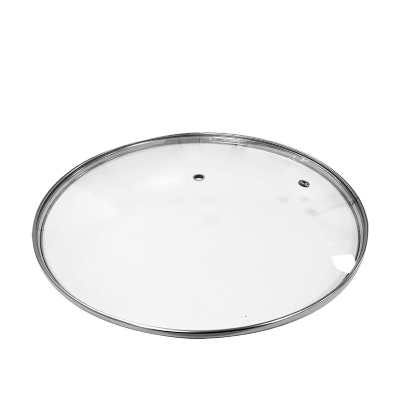 Couvercle pour poêle EDM 76680 Rechange Casserole Verre Transparent Ø 16 cm