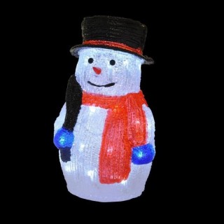 AUTOUR DE MINUIT Silhouettes extérieures acryliques - L18 x H38 cm -