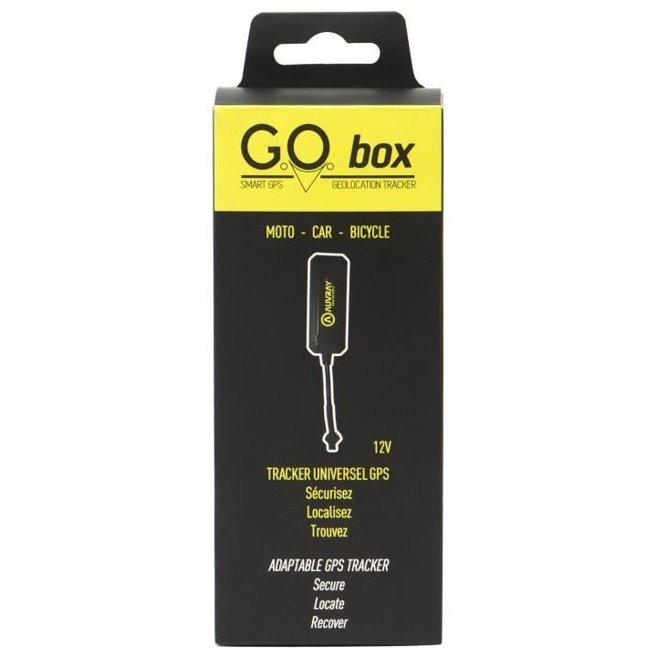 AUVRAY - Traqueur GPS pour moto - Carte SIM