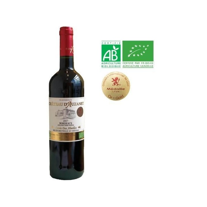 Château d'Auzanet Cuvée des Abeilles 2017 Bordeaux - Vin rouge de Bo