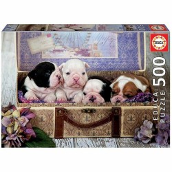 Puzzle Educa 500 Pièces Chiots