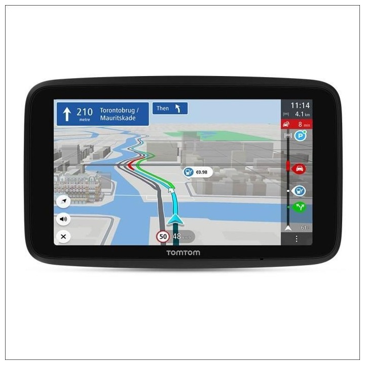TomTom GO Discover Monde 7'' - GPS auto 7 pouces HD, cartographie mond
