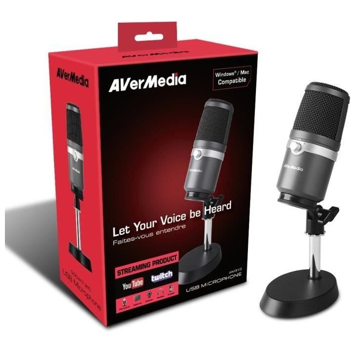 AVERMEDIA - Streaming - Micro YouTubers USB AM310