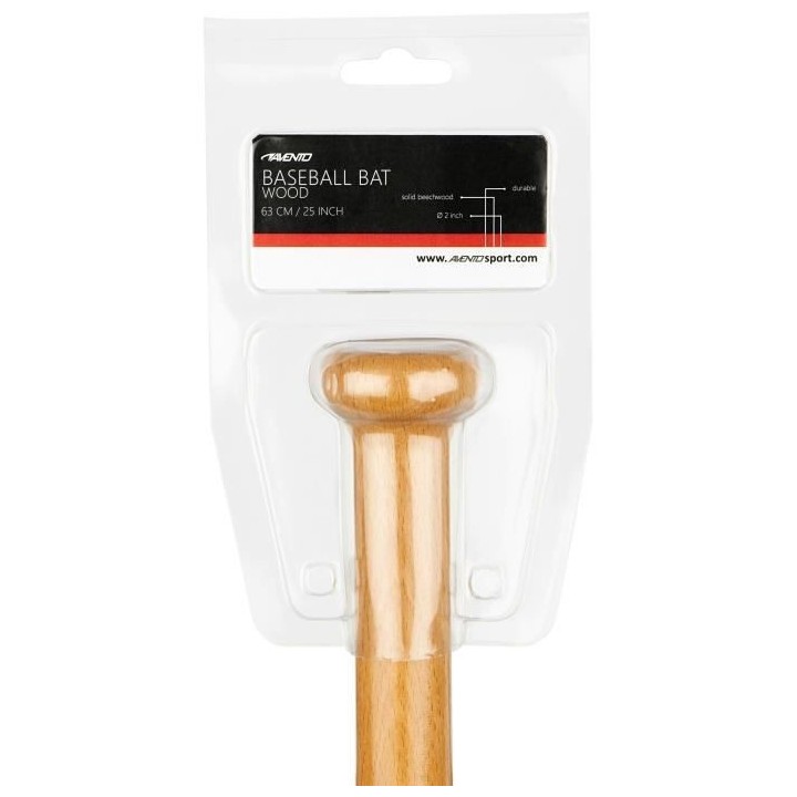 Batte de baseball - AVENTO - Bois - 63 cm