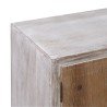 Meubles de télévision COUNTRY 150 x 35 x 53,5 cm Naturel Blanc Bois d'épicéa Bois MDF