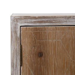 Meubles de télévision COUNTRY 150 x 35 x 53,5 cm Naturel Blanc Bois d'épicéa Bois MDF