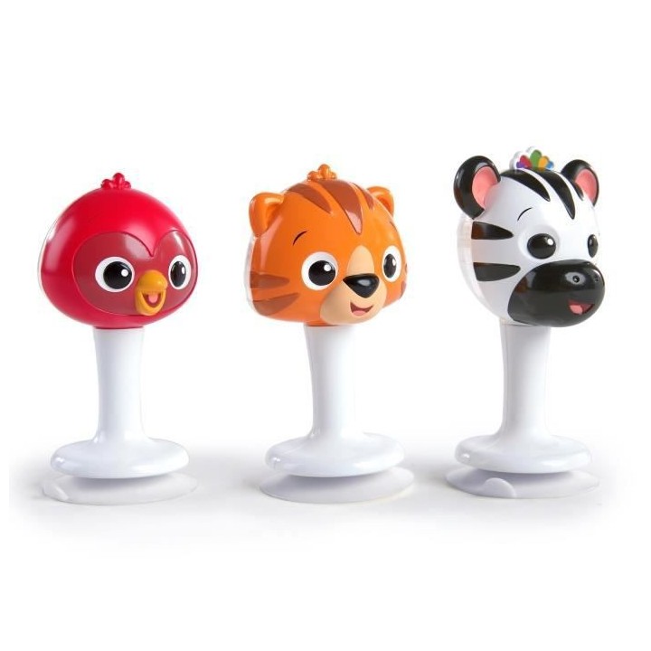 BABY EINSTEIN Rattle & Jingle Trio Hochets musicaux a emporter