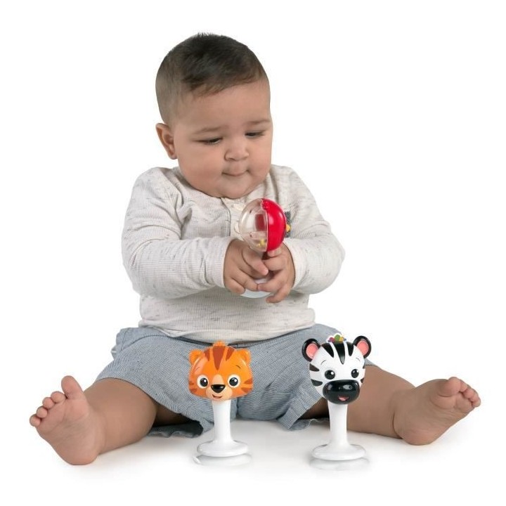 BABY EINSTEIN Rattle & Jingle Trio Hochets musicaux a emporter