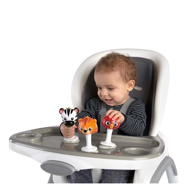 BABY EINSTEIN Rattle & Jingle Trio Hochets musicaux a emporter