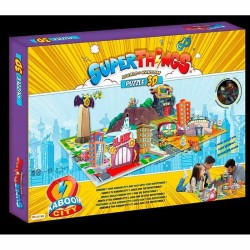 Puzzle 3D SuperThings Kaboom City 40 x 57 x 75 cm 40 x 57 x 15 cm