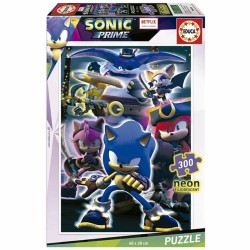 Puzzle Educa Neon Sonic 300...