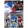 Set de 2 Puzzles Educa Neon Sonic 100 Pièces