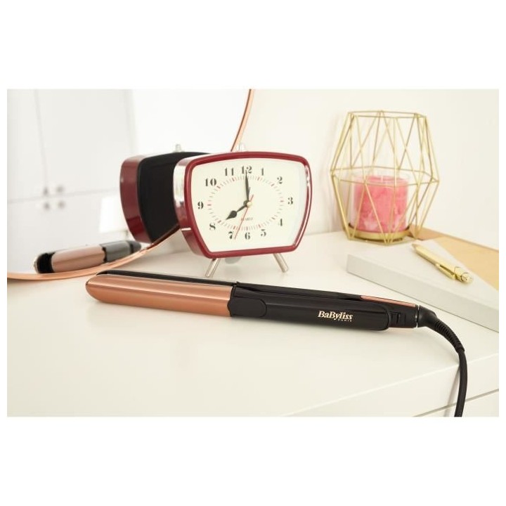 BaByliss - ST481E - Lisseur Pure Metal avec Technologie ionique et pla