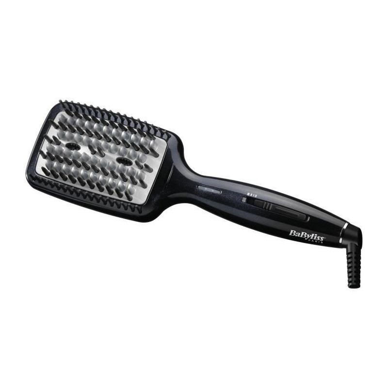 BaByliss Brosse Chauffante Smoothing Heated Brush en Céramique pour un lissage rapide et facile HSB101E