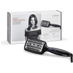 BaByliss Brosse Chauffante Smoothing Heated Brush en Céramique pour un lissage rapide et facile HSB101E