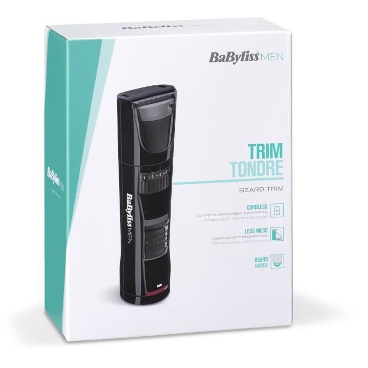 BABYLISS T811E TONDEUSE BARBE CORDLESS