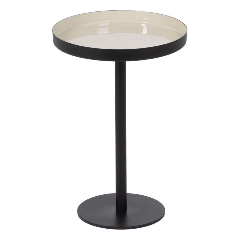Table d'appoint Noir Taupe Fer 30 x 30 x 44 cm