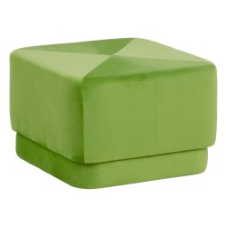 Pouf Tissu Synthétique Bois...