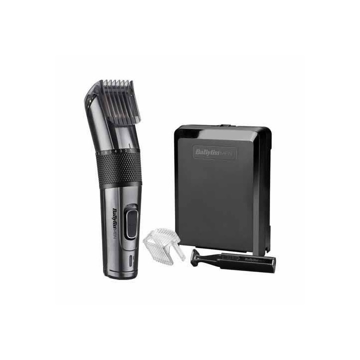 BaBylissMEN - E978E - Tondeuse cheveux Carbon Titanium pour des perfor