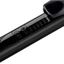 BaByliss C453E - Fer a boucler 38mm Curling Tong - 6 températures jusqu'a 210°C - Revetement quartz-céramique - Arret auto