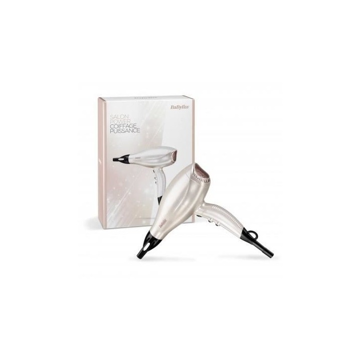 BaByliss - 5395PE - Seche-cheveux Pearl Shimmer 2200 Moteur AC