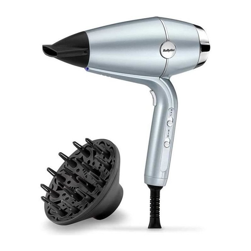 BaByliss Seche-cheveux Hydro-Fusion avec double systeme ionique D773DE - 2100W