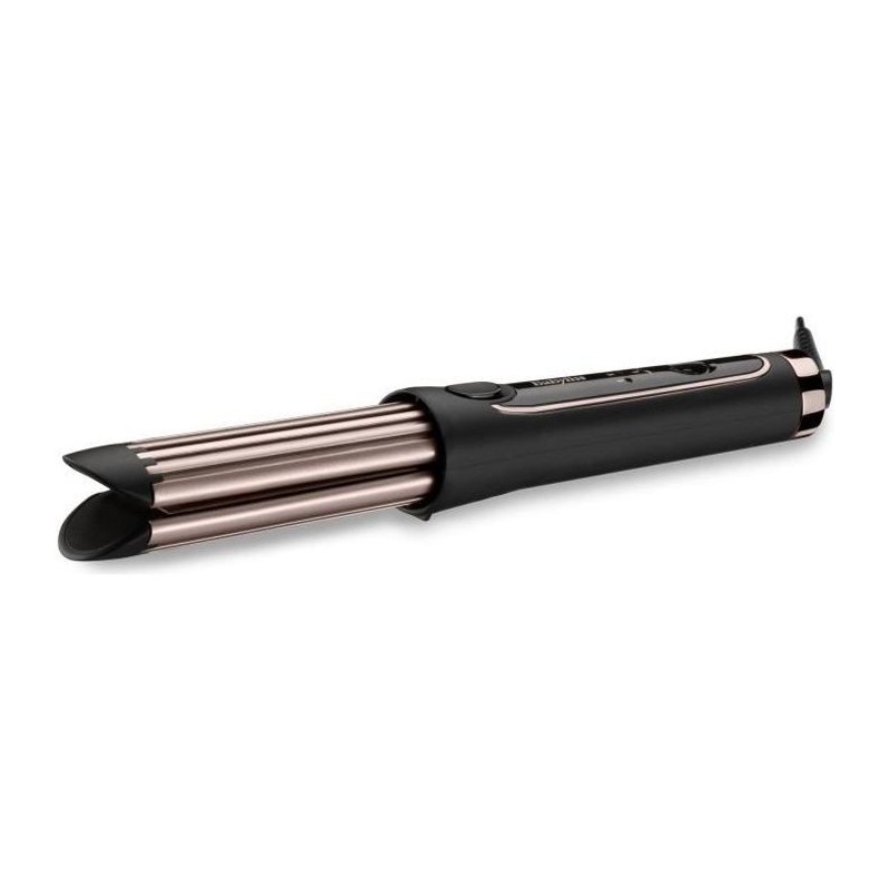 BABYLISS C112E Fer a boucler Curl Styler Luxe - Cylindre a fentes avec plaques en céramique - Technologie air frais - Large dia