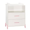 Babyprice - JOY ROSE - Commode 2 Portes et 1 Niche