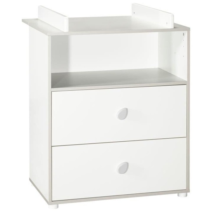 BABYPRICE CLEO commode a langer 2 tiroirs 1 niche