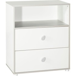 BABYPRICE CLEO commode a langer 2 tiroirs 1 niche