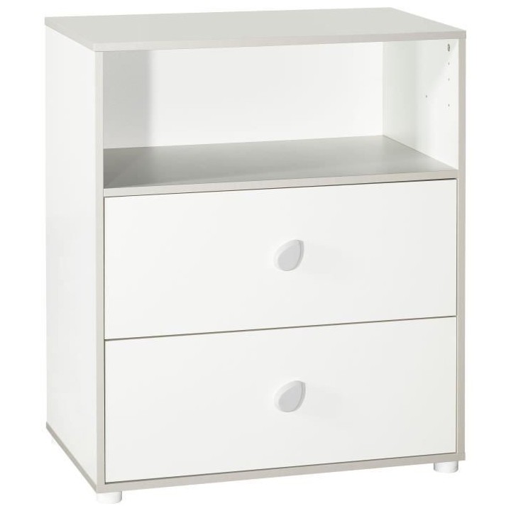 BABYPRICE CLEO commode a langer 2 tiroirs 1 niche