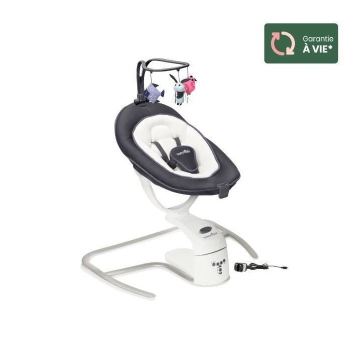 Babymoov Balancelle bébé électrique Swoon Motion, Assise a 360°, Z