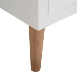 Caisson à Tiroirs MARGOT 65 x 30 x 89 cm Gris Bois Blanc