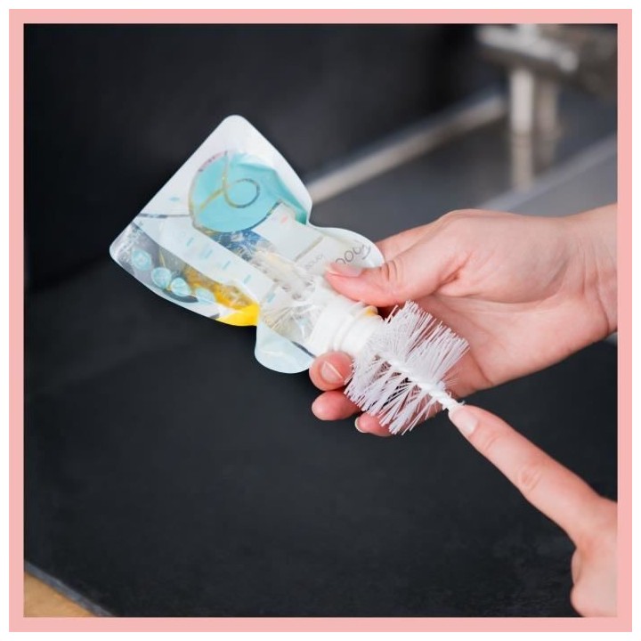 BABYMOOV Starter Kit Foodii™ avec Gourdes Réutilisables Bébé et E