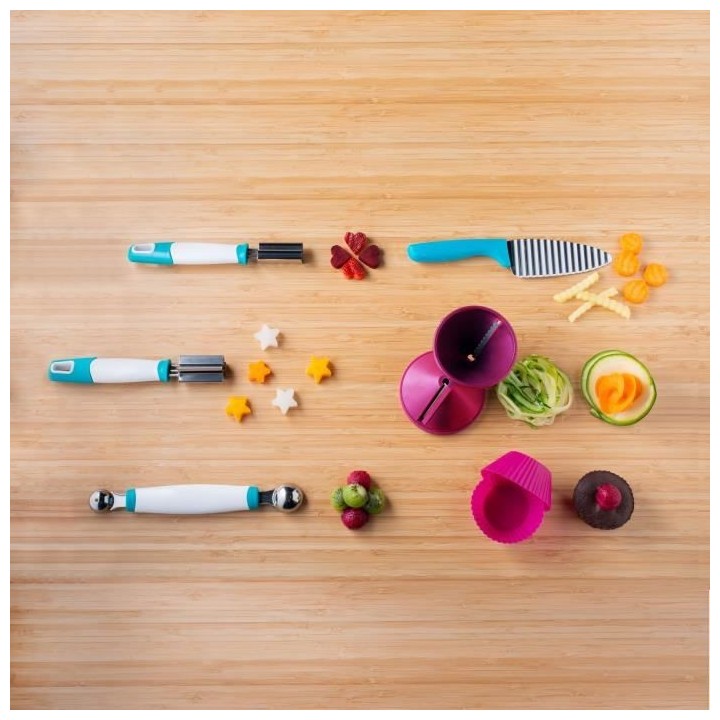 BABYMOOV Kit de Préparation Culinaire Petit Gourmand + Livret de Rece