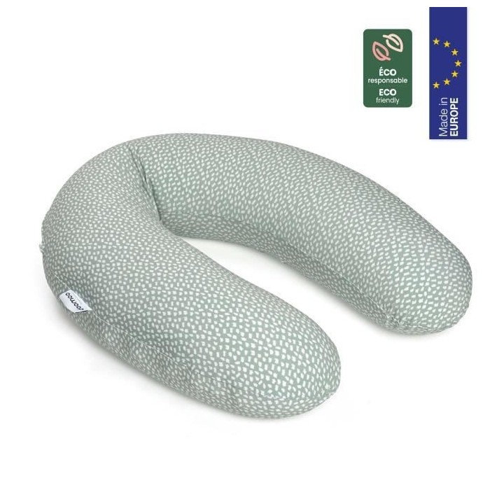 Coussin de Maternité BABYMOOV DOOMOO Buddy - Cloudy kaki - Coton bio