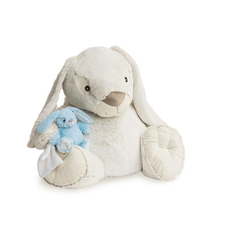 BABY NAT' Guimauve et Malow - Pantin Lapin Malow grand modele